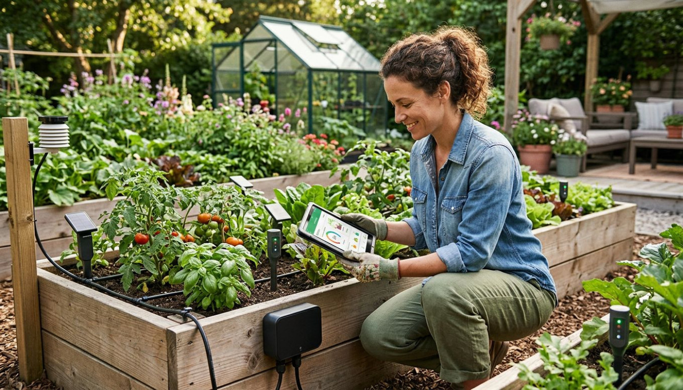 Jardin connecté : les nouvelles technologies pour green lovers exigeants
