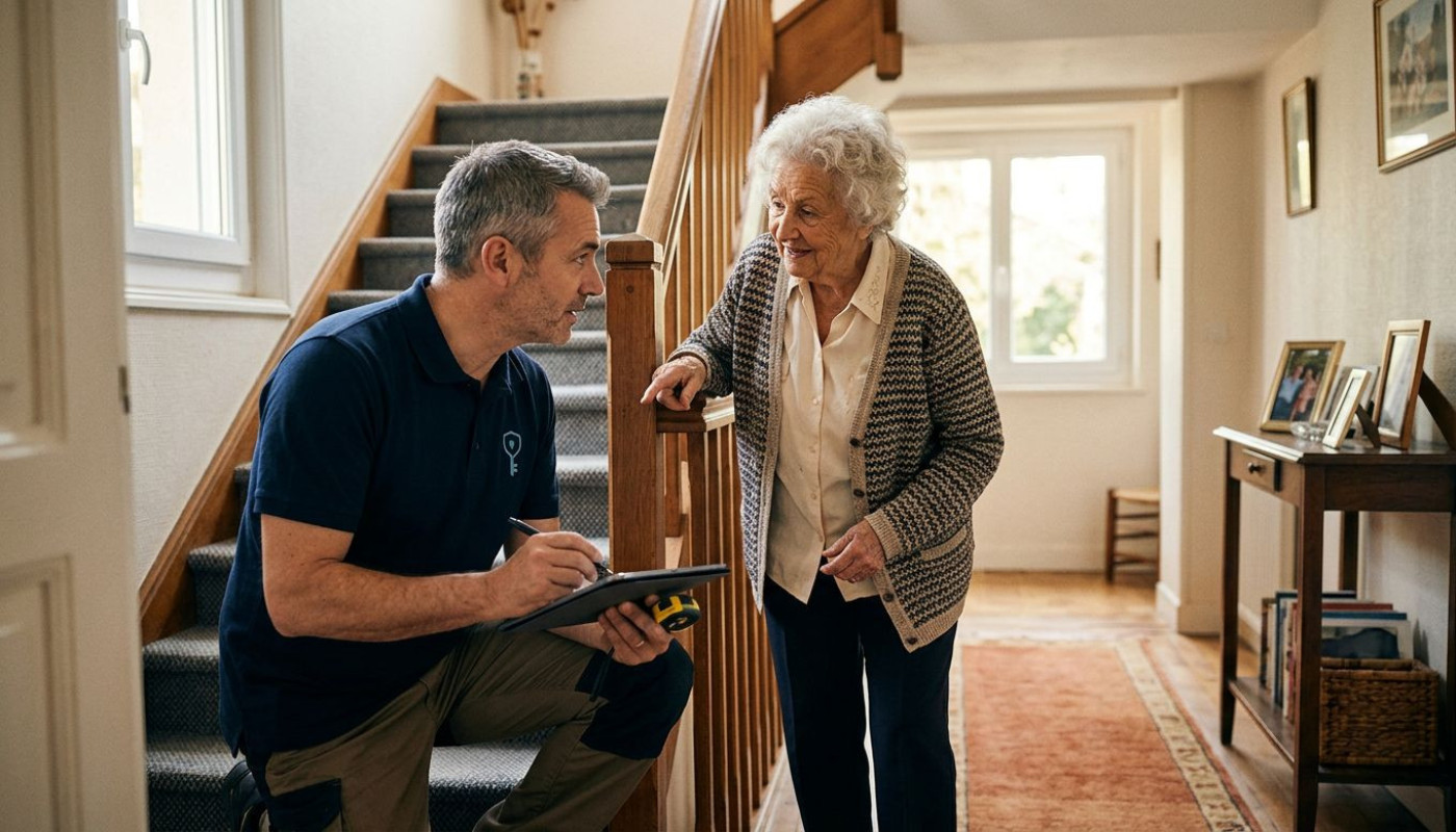 Sécurité domestique : ce que révèle vraiment l’évaluation préalable à l’installation d’un monte-escalier